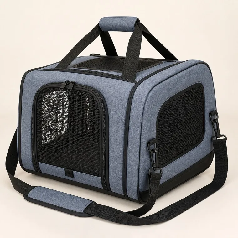 Ventilated travel carrier